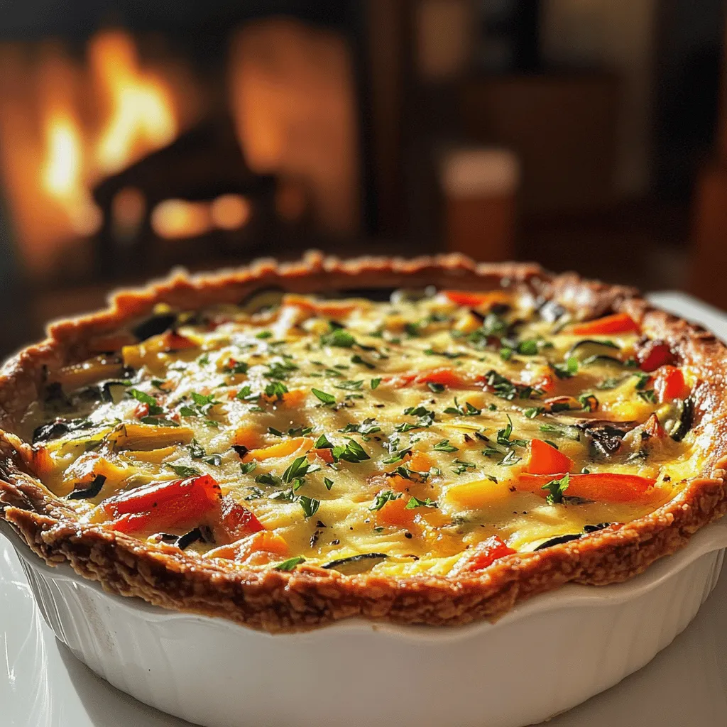To make a great quiche sans pâte, you need simple, fresh ingredients. The base starts with eggs. Six large eggs provide protein and hold everything together. Next, you add one cup of heavy cream. This makes the quiche smooth and rich.