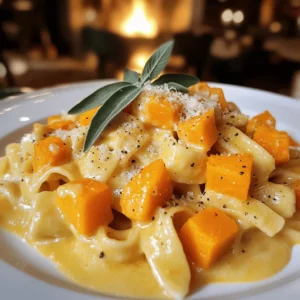For making Pâtes Crémeuses à la Courge Butternut, you need a few key ingredients. The main star is, of course, butternut squash. It gives the dish its rich and creamy flavor.