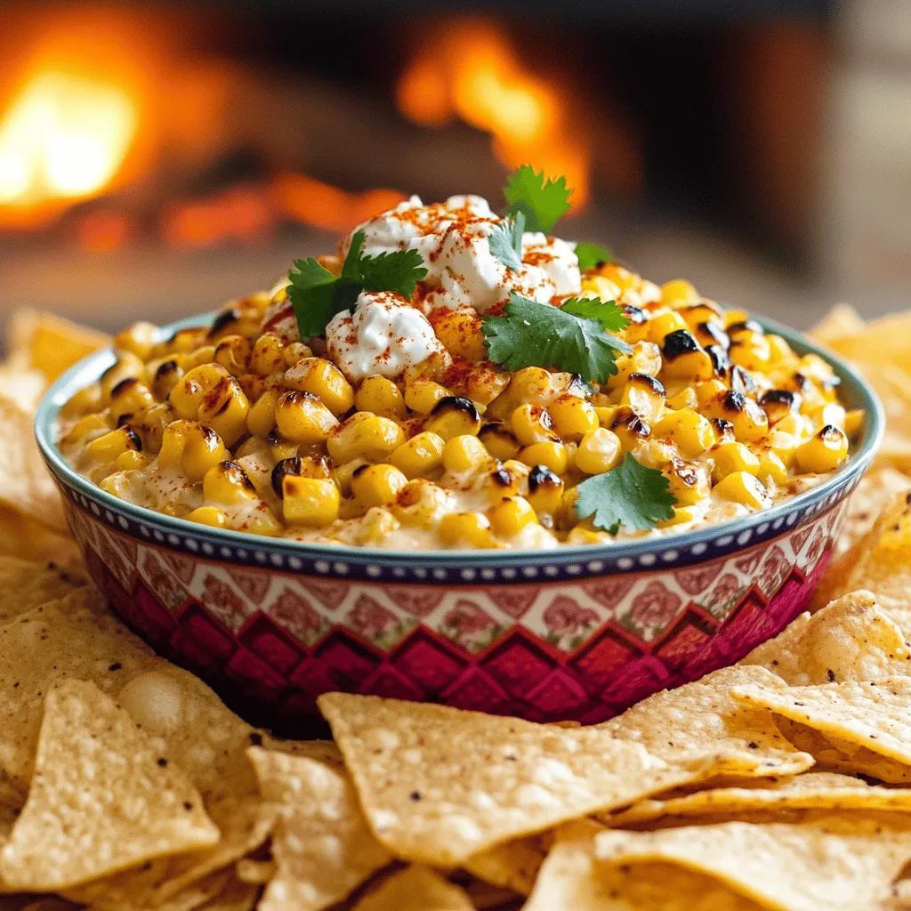 Mexican street corn dip is a crowd-pleaser, loved for its creamy texture and bold flavors. You can enjoy the taste of street corn in a fun and easy way. This dip brings the joy of summer fairs right to your table. It’s perfect for parties, game days, or a cozy night in.
