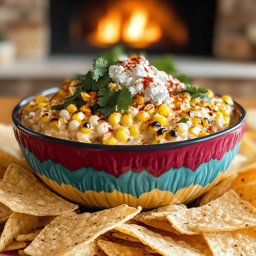 Mexican street corn dip is a crowd-pleaser, loved for its creamy texture and bold flavors. You can enjoy the taste of street corn in a fun and easy way. This dip brings the joy of summer fairs right to your table. It’s perfect for parties, game days, or a cozy night in.