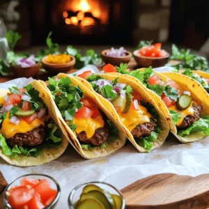 Smash burger tacos are a fun mix of two great dishes. They bring the best of both worlds. People love the crispy edges of smash burgers. They also enjoy the soft bite of a taco. This fusion creates a new flavor that excites taste buds.