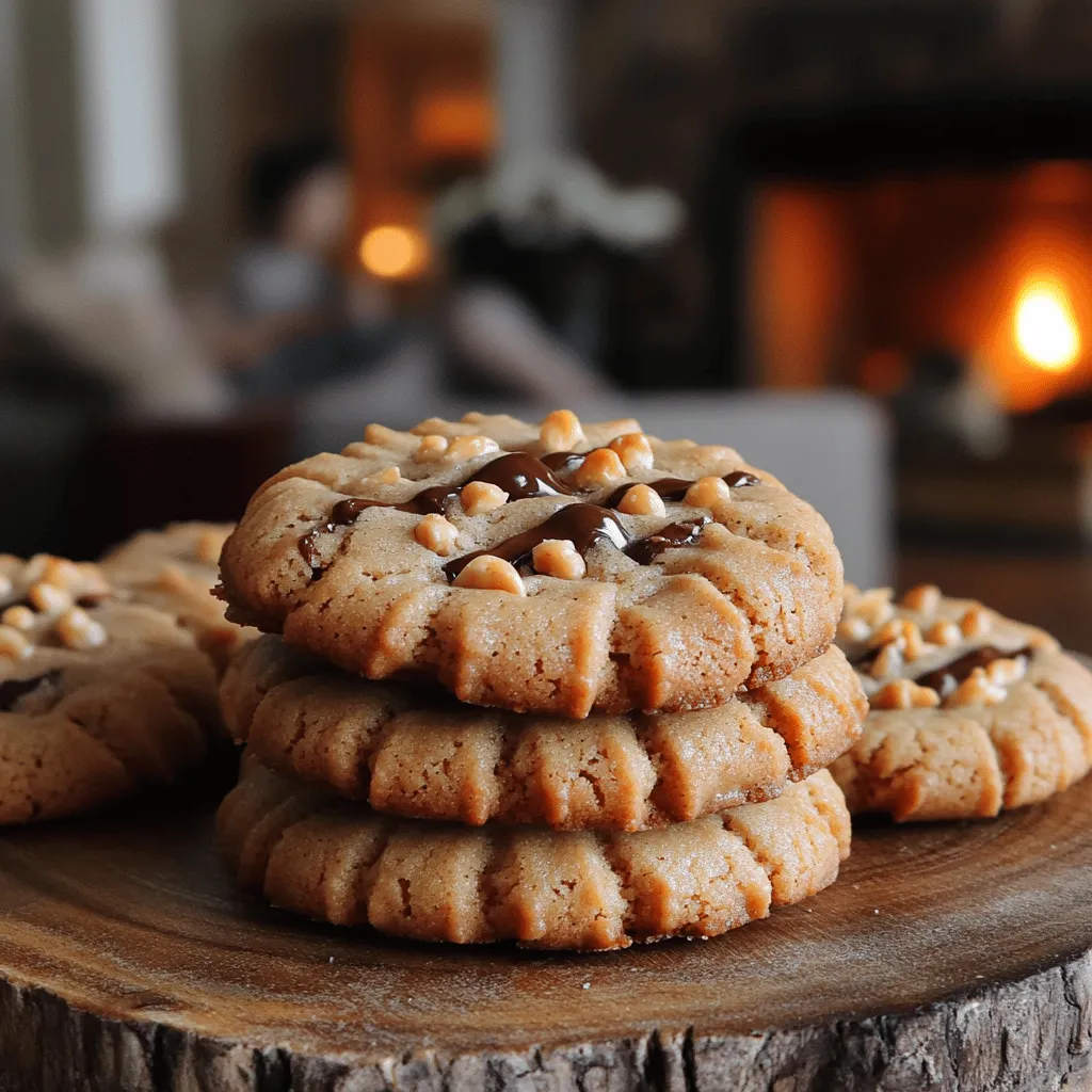 Cookies au beurre de cacahuète, or peanut butter cookies, are a classic treat. These cookies stand out for their rich, nutty flavor. They blend sweet and salty in every bite. You can enjoy them soft and chewy or crispy and crunchy.