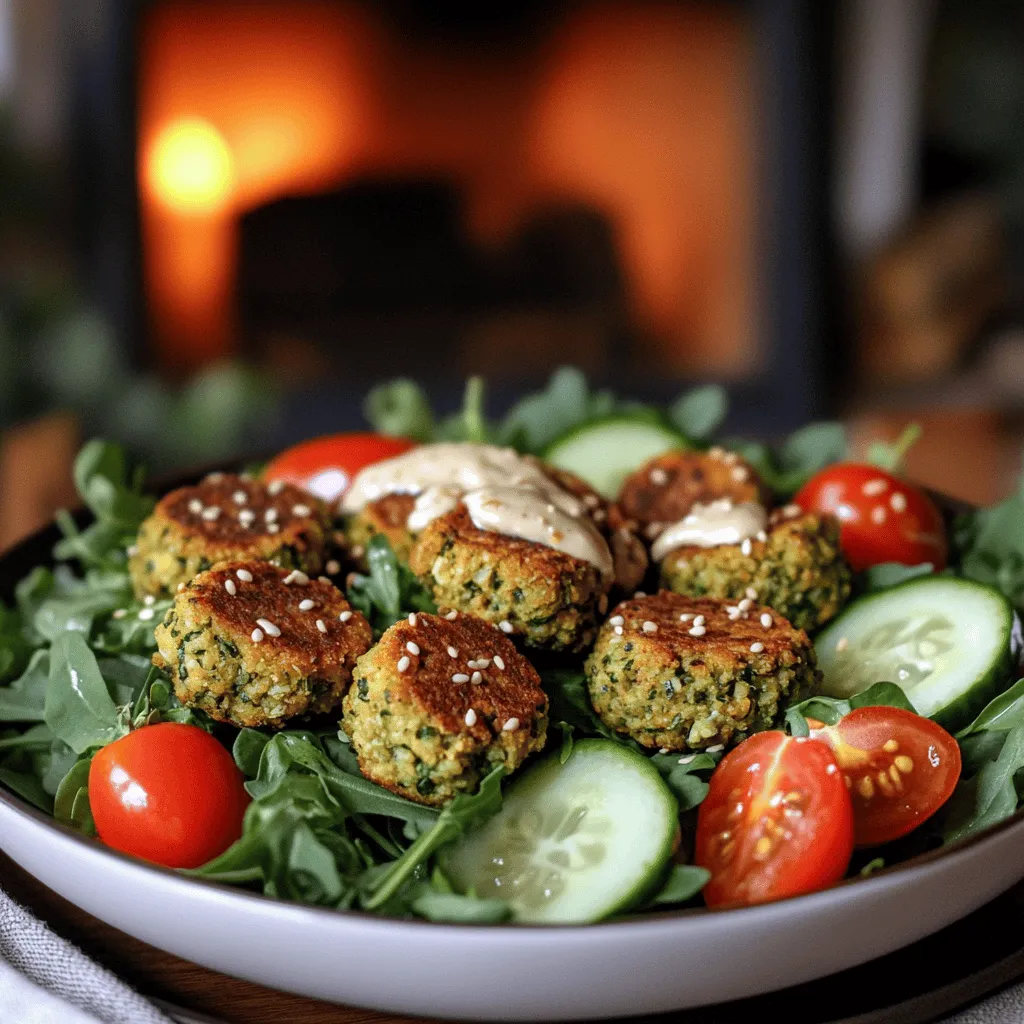 To make a great falafel bowl, you need fresh and simple ingredients. The main star is dried chickpeas. Soak them overnight to soften. This method keeps them healthy and tasty. Chickpeas add protein and fiber to your meal.