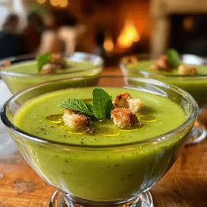To make soupe froide de concombre et menthe, you need simple, fresh ingredients. The main star is the cucumber. I use four medium cucumbers. Peel and chop them to bring out their light flavor. Fresh cucumbers add a crisp bite that cools you down.