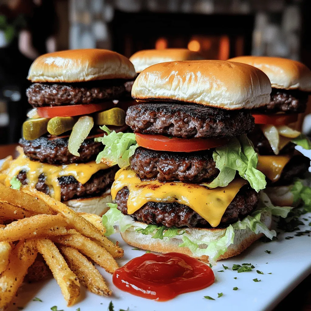 Smash burger sliders are small, juicy burgers made by smashing beef patties on a hot grill. This method creates a crispy, flavorful crust. You can find these sliders in many restaurants, and they are loved by many.