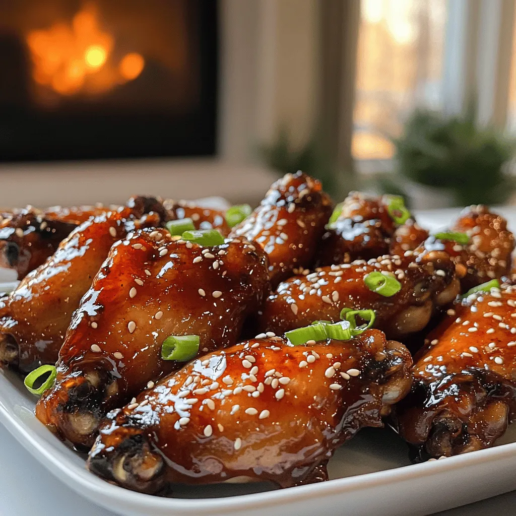 To make tasty Korean chicken wings, you need a few key ingredients. First, gather 2 pounds of chicken wings. These wings provide the base for the dish.