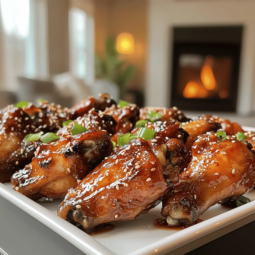 To make tasty Korean chicken wings, you need a few key ingredients. First, gather 2 pounds of chicken wings. These wings provide the base for the dish.