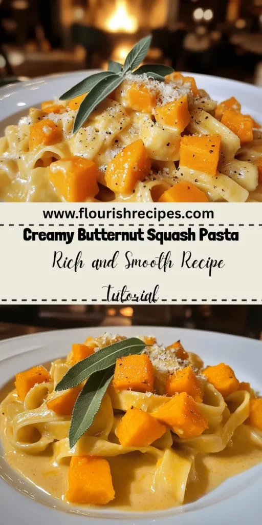 Indulge in the comfort of creamy butternut squash pasta with this delicious recipe! Pâtes Crémeuses à la Courge Butternut is rich, smooth, and bursting with flavor, making it perfect for chilly evenings. Discover essential tips on selecting the right ingredients, cooking techniques, and variations to elevate your dish. Ready to impress? Click through to explore the full recipe and bring this delightful meal to your table tonight!