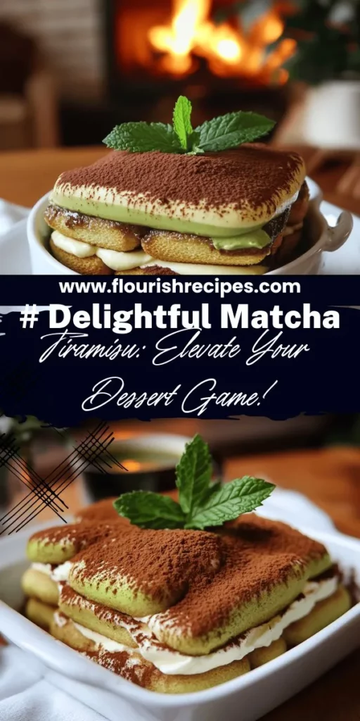 Indulge in the delightful world of matcha tiramisu, a unique twist on the classic dessert that combines creamy mascarpone with the earthy notes of matcha green tea. This easy recipe features key ingredients like ladyfingers, heavy cream, and cocoa powder, perfect for impressing your guests or treating yourself. Discover simple steps, fun variations, and tips for perfecting this delicious dessert. Click through to explore the full recipe and elevate your dessert game!