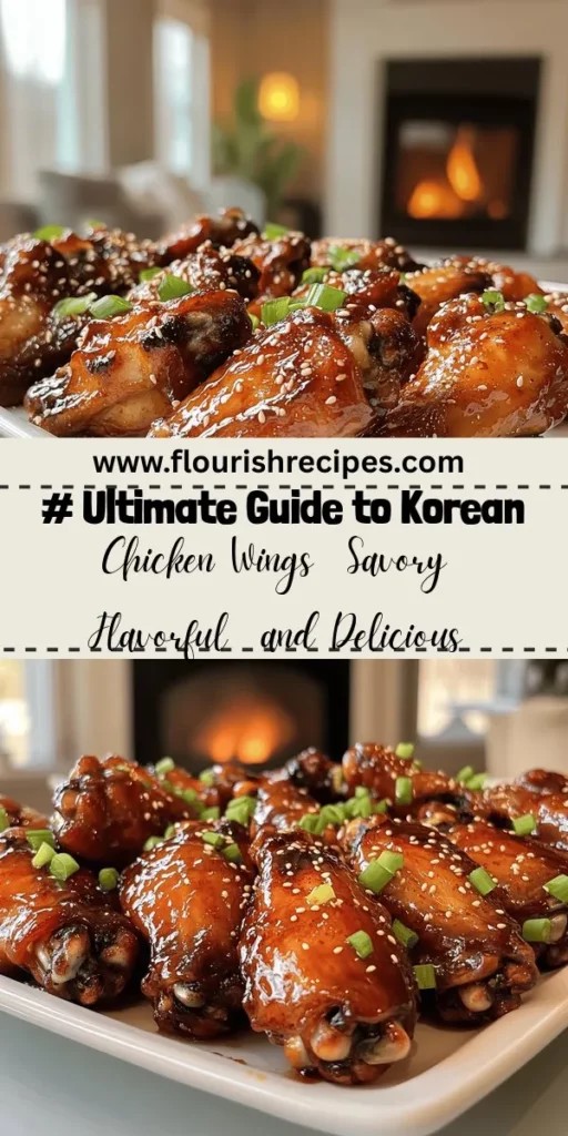 Elevate your culinary game with delicious Korean chicken wings that are savory and packed with flavor! This easy guide reveals the essential ingredients you need, simple steps to achieve crispy perfection, and the best dipping sauces to complement each bite. Whether you're a kitchen novice or a seasoned chef, you'll find everything you need to create this mouthwatering dish. Click through to explore the full recipe and surprise your taste buds!