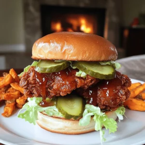 To make a honey hot chicken sandwich, you need a few key ingredients. You start with chicken thighs. I prefer boneless and skinless thighs for this recipe. They stay juicy and cook well. You also need buttermilk for marinating the chicken. This tenderizes the meat and adds flavor.