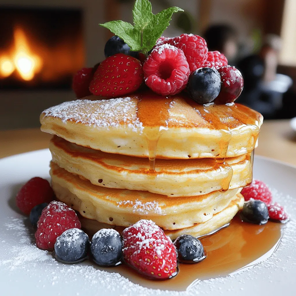 The key to great lemon ricotta pancakes is the right mix of fresh ingredients. For this lemon ricotta pancakes recipe, you will need: