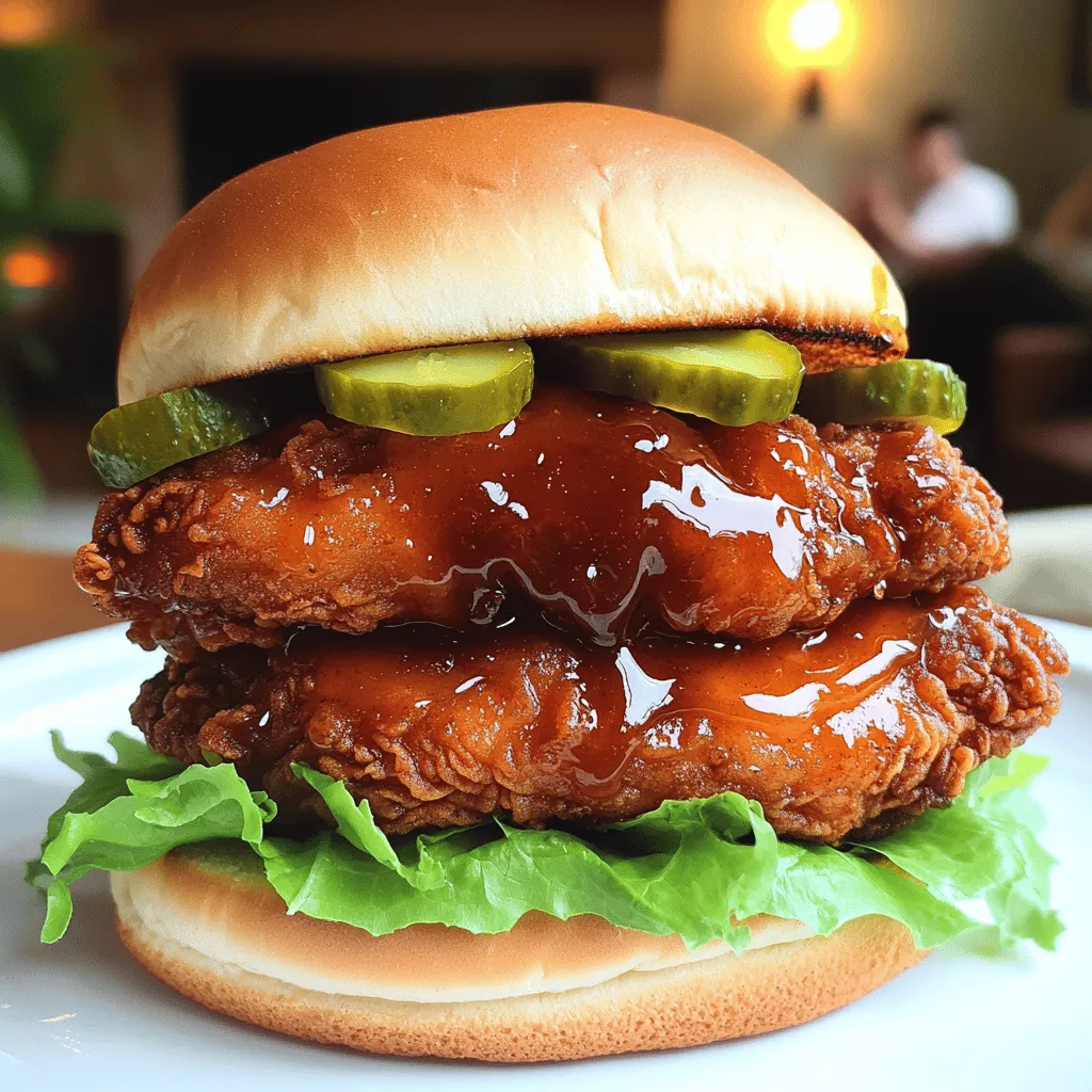 To make a great honey hot chicken sandwich, you need key ingredients that boost flavor and texture.