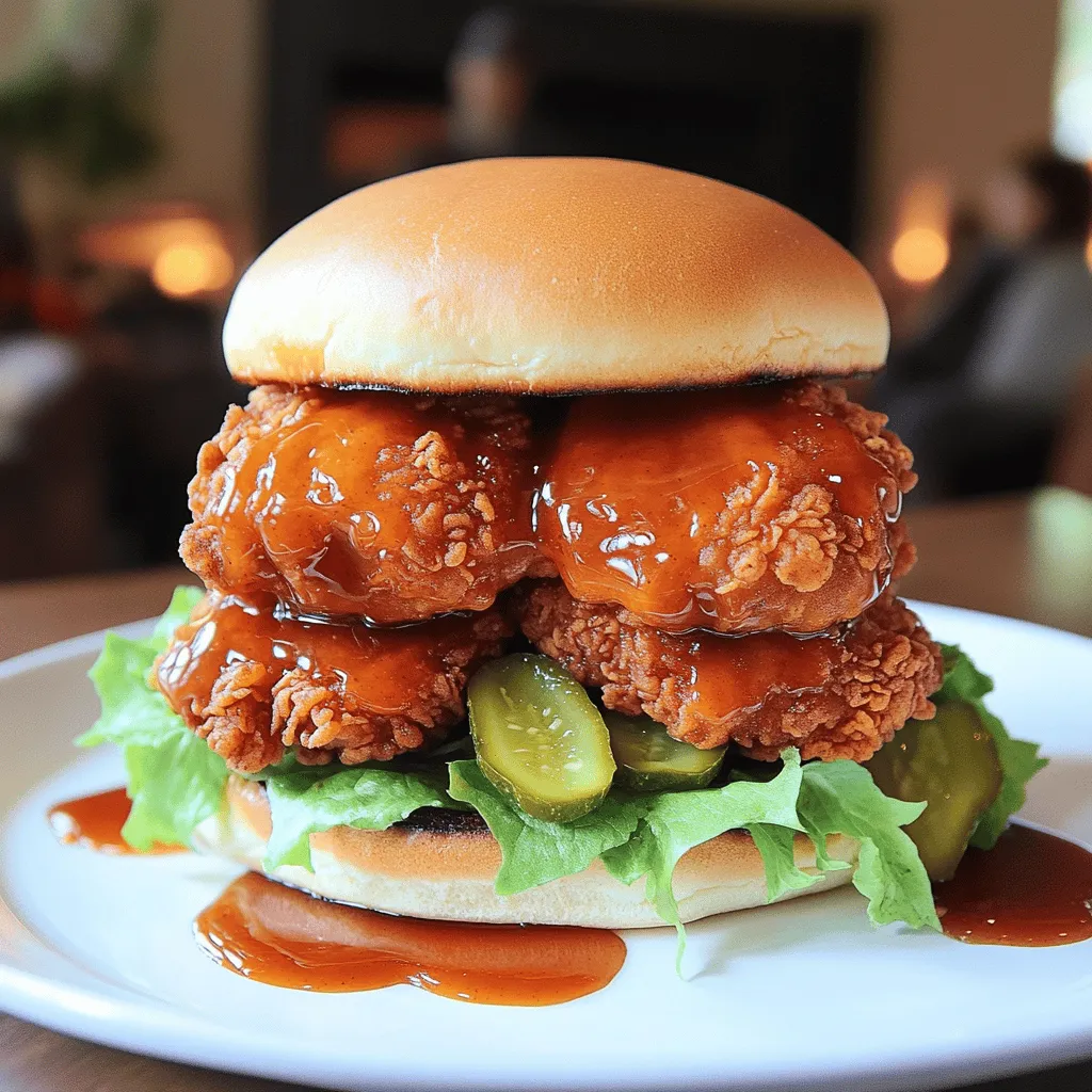 To make a great honey hot chicken sandwich, you need key ingredients that boost flavor and texture.