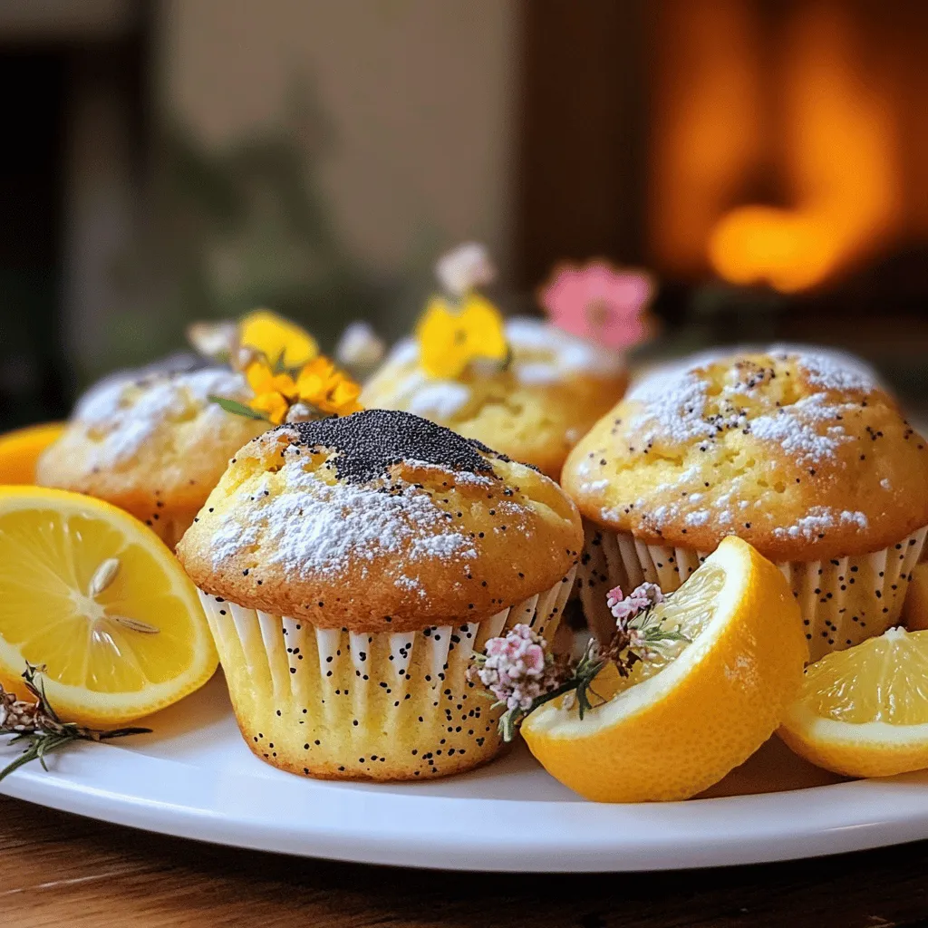 Lemon poppy seed muffins need simple, fresh ingredients. The main ones are flour, sugar, butter, and eggs. Each one plays a vital role in the texture and taste.