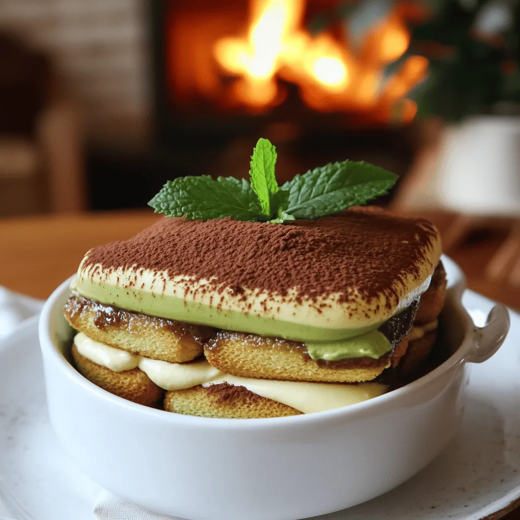 To make a great matcha tiramisu, you need simple yet special ingredients. First, mascarpone cheese is key. It gives the dessert a rich and creamy texture. You will also need heavy cream to add lightness. The sweet touch comes from powdered sugar, which balances the flavors.