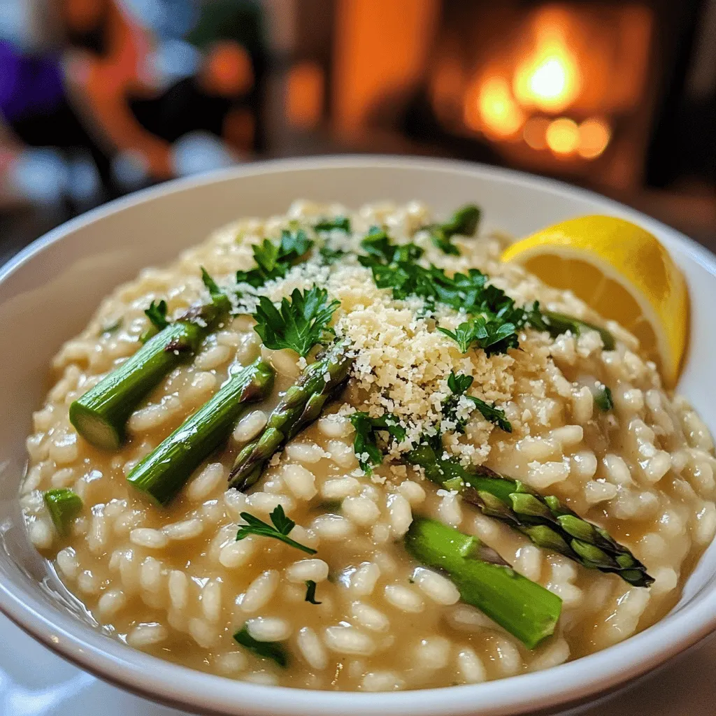 To make a great risotto, you need a few key ingredients. The star is Arborio rice. This short-grain rice has a high starch content. It helps create the creamy texture we love in risotto. You will also need vegetable broth. Using warm broth during cooking keeps the rice from cooling down.